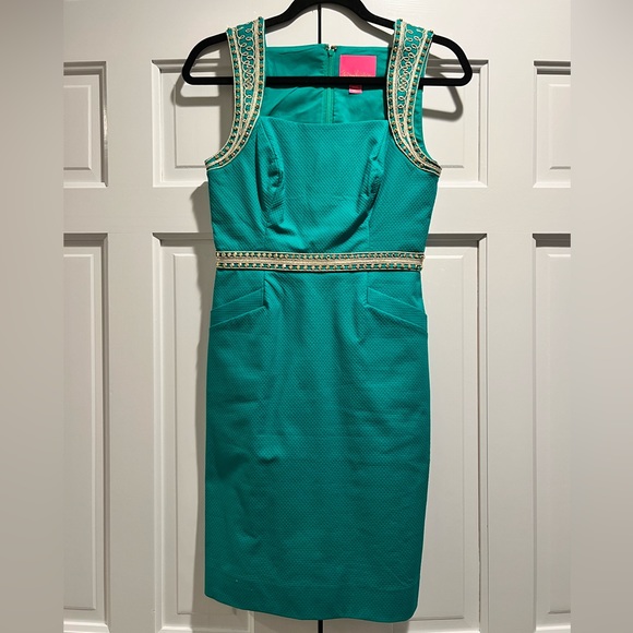 Lilly Pulitzer Dana Shift Dress - Picture 2 of 6